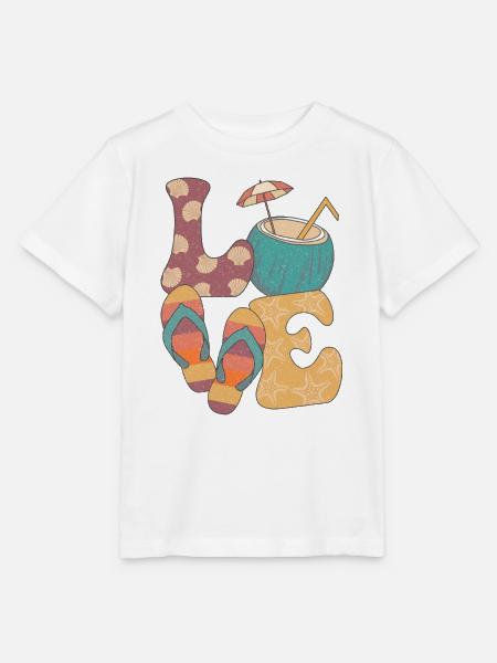 Sommerliche Liebe - Stanley/Stella Kinder T-Shirt MINI CREATOR - Weiß