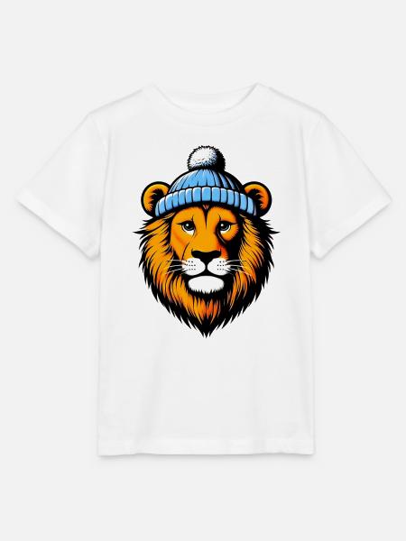 Löwe - Stanley/Stella Kinder T-Shirt MINI CREATOR - Weiß