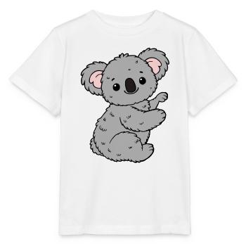 Koala Koala Ours - T-shirt bio MINI CREATOR Stanley/Stella Enfant - blanc - Devant - Maike (125cm)