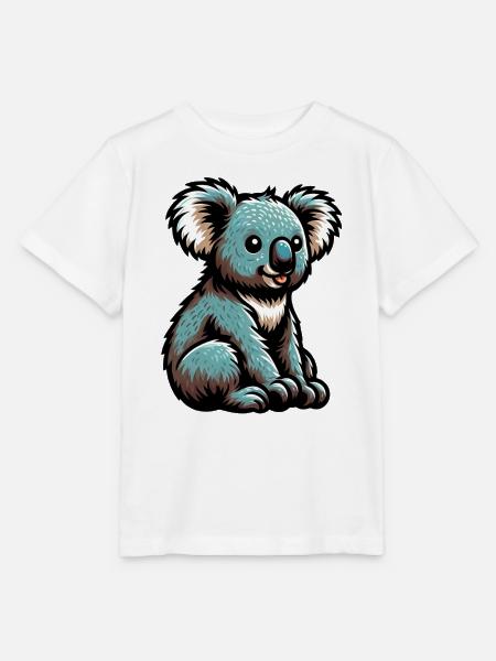 Koala - Stanley/Stella Kinder T-Shirt MINI CREATOR  - Weiß