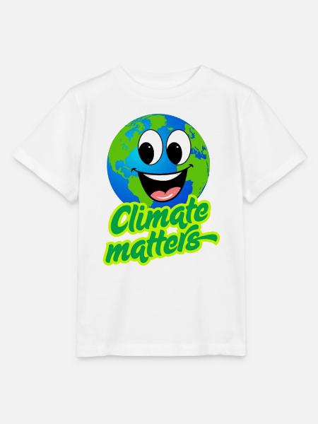 KLIMA IST WICHTIG - Stanley/Stella Kinder T-Shirt MINI CREATOR - Weiß