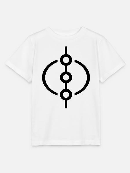 Schwerkraft - Stanley/Stella Kinder T-Shirt MINI CREATOR - Weiß