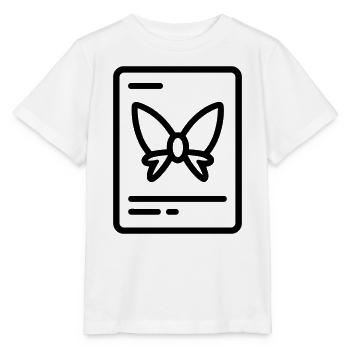 Carte jeu collection - T-shirt bio MINI CREATOR Stanley/Stella Enfant - blanc - Devant - Maike (125cm)