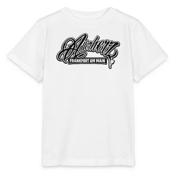 Adlerherz_FFM Front - Stanley/Stella Kinder T-Shirt MINI CREATOR  - Weiß - Vorne - Maike (125cm)