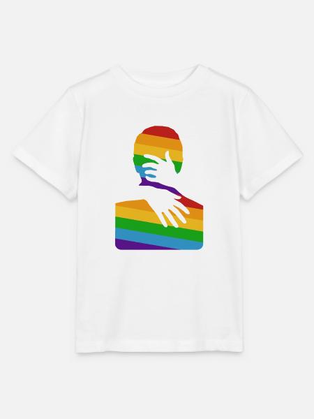 Umarme mich - Stanley/Stella Kinder T-Shirt MINI CREATOR - Weiß