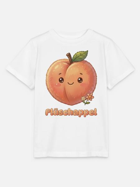 Plattdüütsch Edition: Plüschappel - Stanley/Stella Kinder T-Shirt MINI CREATOR  - Weiß