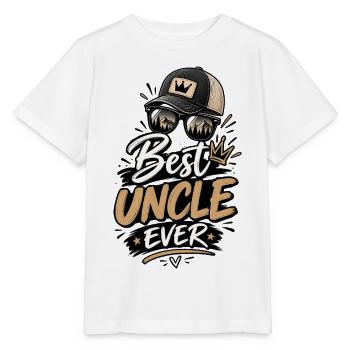 Best Uncle Ever Outdoors - Stanley/Stella MINI CREATOR Kids’ T-Shirt - white - Front - Maike (125cm)