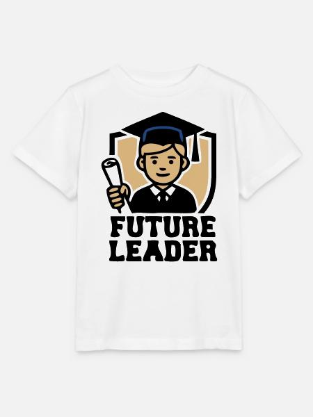 Absolvent Future Leader Logo - Stanley/Stella Kinder T-Shirt MINI CREATOR - Weiß