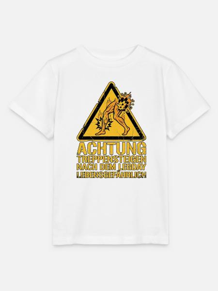 Laktat Warnschild - Stanley/Stella Kinder T-Shirt MINI CREATOR - Weiß