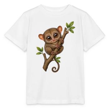 Koboldmaki  - Stanley/Stella Kinder T-Shirt MINI CREATOR  - Weiß - Vorne - Maike (125cm)