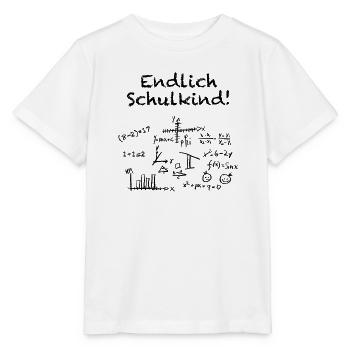 Endlich Schulkind - Stanley/Stella Kinder T-Shirt MINI CREATOR  - Weiß - Vorne - Maike (125cm)