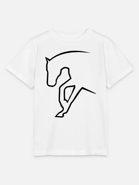 Westernpferd - Stanley/Stella Kinder T-Shirt MINI CREATOR - Weiß