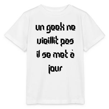 geeks - Stanley/Stella MINI CREATOR Kids’ T-Shirt - white - Front - Maike (125cm)