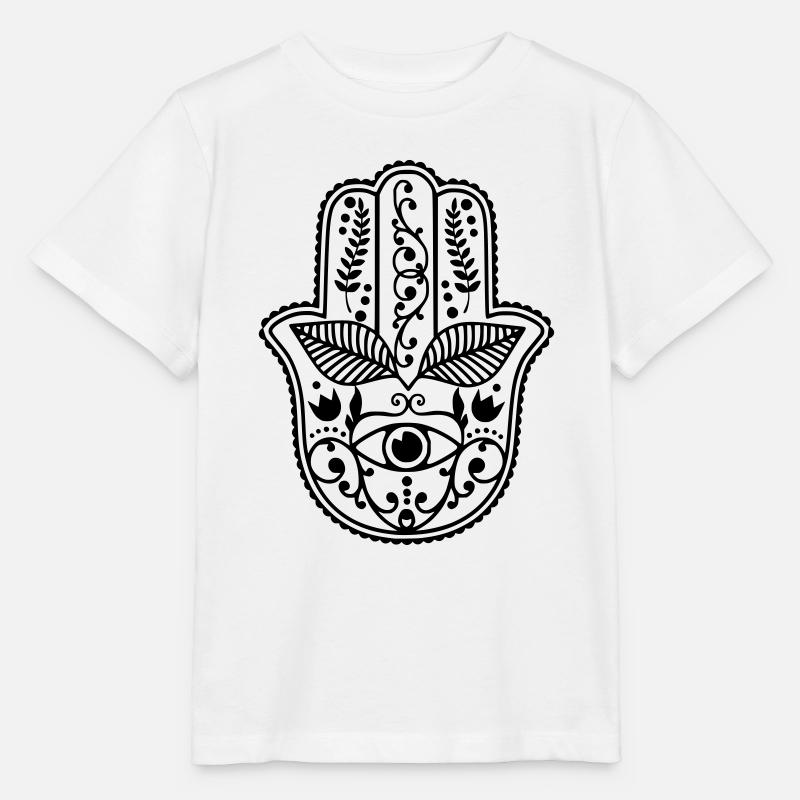 Main de Fatima - T-shirt bio MINI CREATOR Stanley/Stella Enfant - blanc