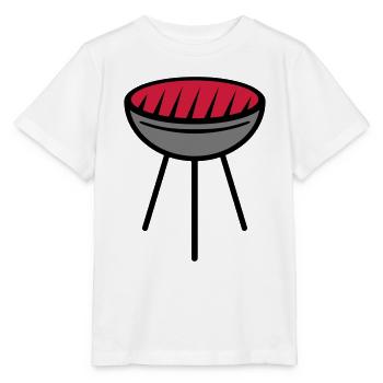 Grill - T-shirt bio MINI CREATOR Stanley/Stella Enfant - blanc - Devant - Maike (125cm)