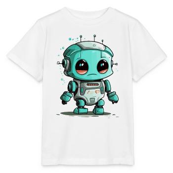 Tok der kleine Roboter - Stanley/Stella Kinder T-Shirt MINI CREATOR  - Weiß - Vorne - Maike (125cm)