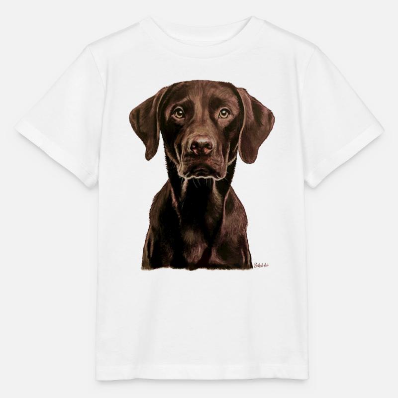 Labrador - Stanley/Stella Kinder T-Shirt MINI CREATOR  - Weiß
