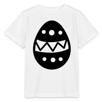 oeuf de paques - T-shirt bio MINI CREATOR Stanley/Stella Enfant - blanc - Devant - Maike (125cm)