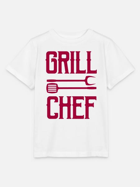 grill chef - Stanley/Stella Kinder T-Shirt MINI CREATOR  - Weiß