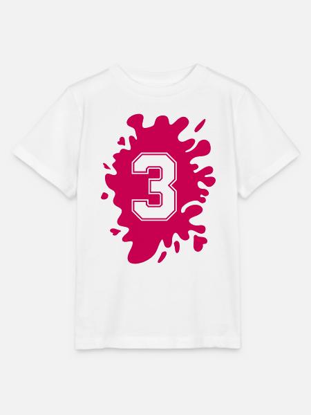 klecks 3 - Stanley/Stella Kinder T-Shirt MINI CREATOR  - Weiß