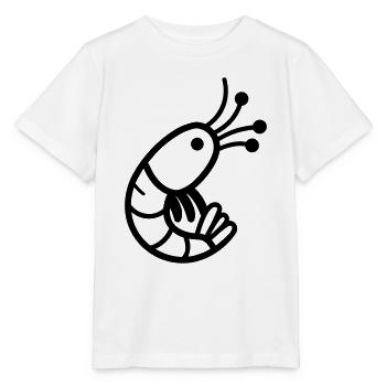 Crevette - T-shirt bio MINI CREATOR Stanley/Stella Enfant - blanc - Devant - Maike (125cm)