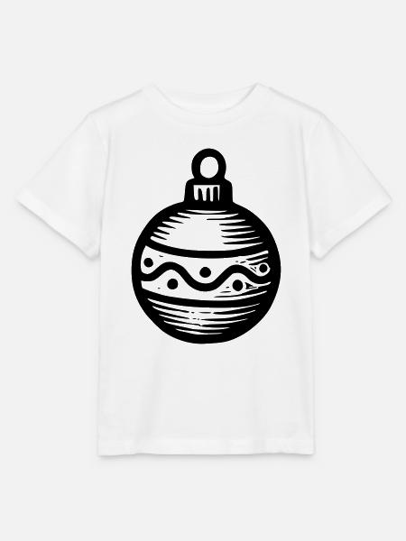 Weihnachtskugel - Stanley/Stella Kinder T-Shirt MINI CREATOR - Weiß