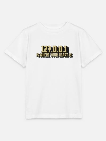 127.0.0.1 – Soul Of Coding - Stanley/Stella Kinder T-Shirt MINI CREATOR - Weiß