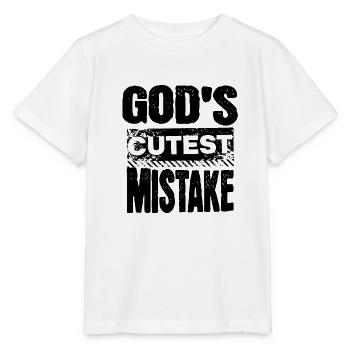 God's Sweetest Mistake – Embrace The Quirk - Stanley/Stella MINI CREATOR Kids’ T-Shirt - white - Front - Maike (125cm)