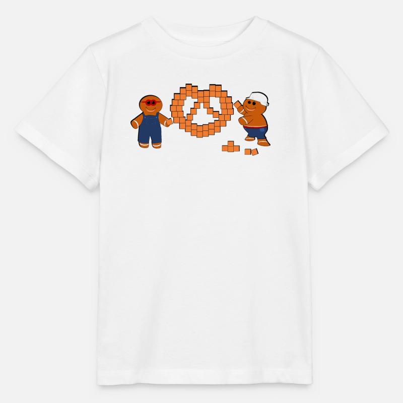 Alsace BTP Bretzel - T-shirt bio MINI CREATOR Stanley/Stella Enfant - blanc