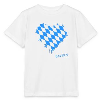 Bayern - Stanley/Stella Kinder T-Shirt MINI CREATOR  - Weiß - Vorne - Maike (125cm)