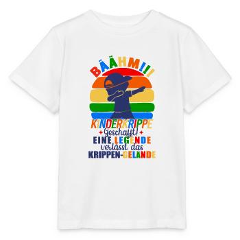 Kinderkrippe Geschafft Eine Legende Verlässt - Stanley/Stella Kinder T-Shirt MINI CREATOR  - Weiß - Vorne - Maike (125cm)