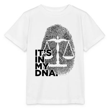 Avocat adn | Juristes en droit Cadeaux en droit des étudiants - T-shirt bio MINI CREATOR Stanley/Stella Enfant - blanc - Devant - Maike (125cm)