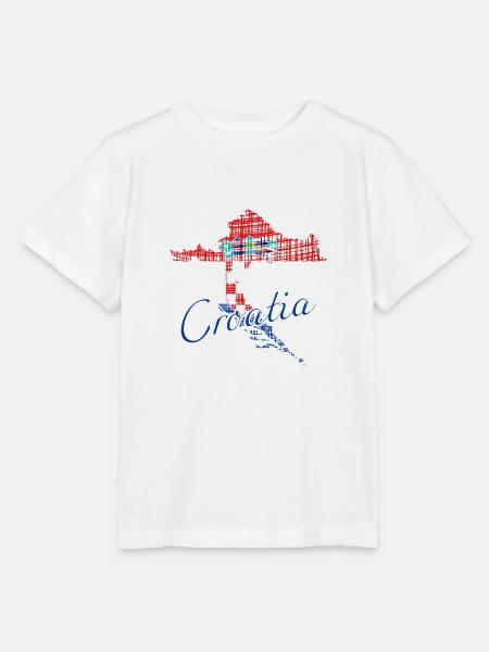 Croatia - Stanley/Stella Kinder T-Shirt MINI CREATOR  - Weiß
