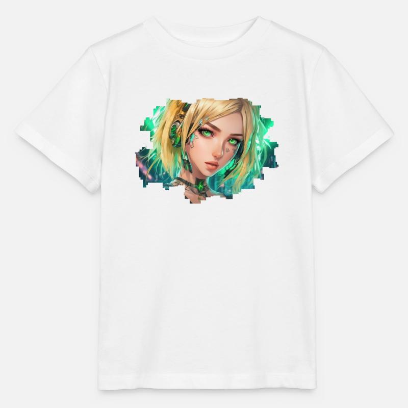 Nova Cipher - T-shirt bio MINI CREATOR Stanley/Stella Enfant - blanc
