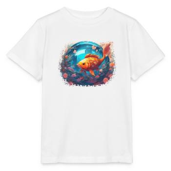Sunfish Reflections - Stanley/Stella MINI CREATOR Kids’ T-Shirt - white - Front - Maike (125cm)