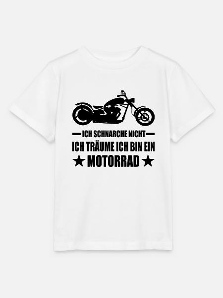 Motorrad - Stanley/Stella Kinder T-Shirt MINI CREATOR  - Weiß