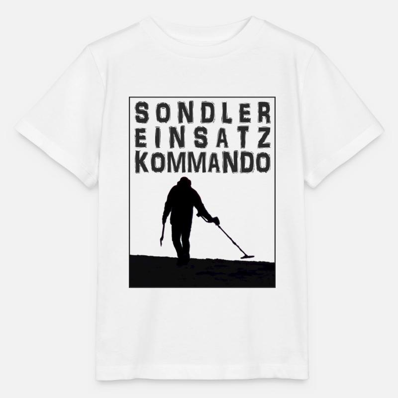 Sondler Einsatz Kommando, sondeln, Metalldetektor - Stanley/Stella Kinder T-Shirt MINI CREATOR  - Weiß