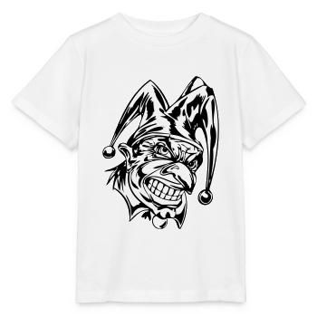 clown 004 - Stanley/Stella MINI CREATOR Kids’ T-Shirt - white - Front - Maike (125cm)