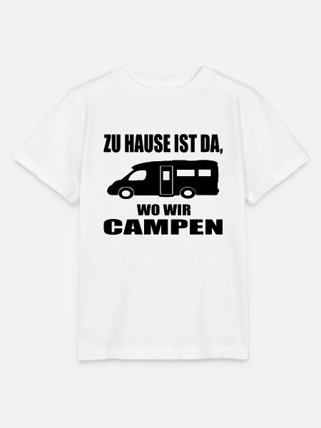 camping - Stanley/Stella Kinder T-Shirt MINI CREATOR - Weiß