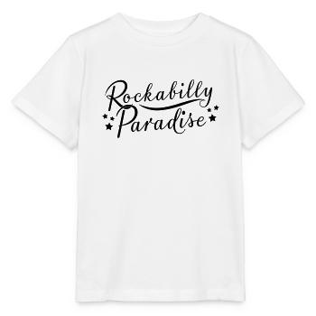 Rockabilly - Stanley/Stella Kinder T-Shirt MINI CREATOR  - Weiß - Vorne - Maike (125cm)