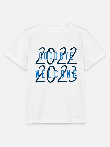 Willkommen 2023 - Stanley/Stella Kinder T-Shirt MINI CREATOR - Weiß