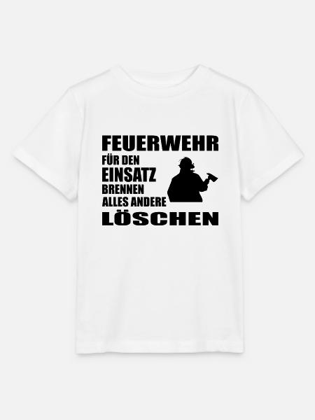 Feuerwehr - Stanley/Stella Kinder T-Shirt MINI CREATOR - Weiß