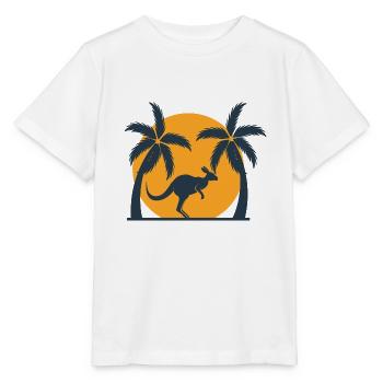 Känguru - Stanley/Stella Kinder T-Shirt MINI CREATOR  - Weiß - Vorne - Maike (125cm)