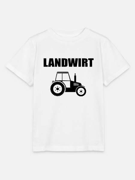 Traktor - Stanley/Stella Kinder T-Shirt MINI CREATOR  - Weiß