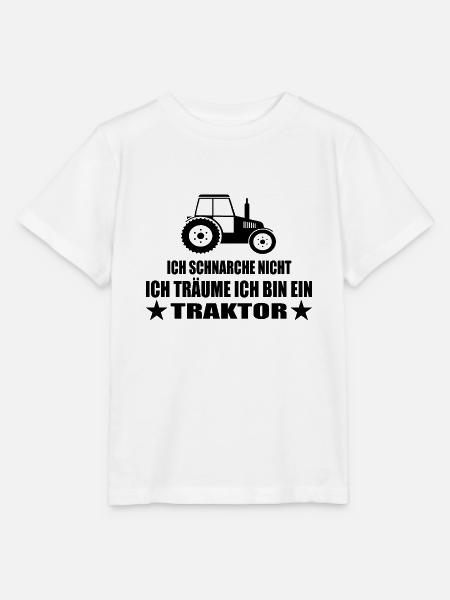 Traktor - Stanley/Stella Kinder T-Shirt MINI CREATOR - Weiß