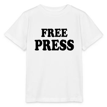 Free press - T-shirt bio MINI CREATOR Stanley/Stella Enfant - blanc - Devant - Maike (125cm)