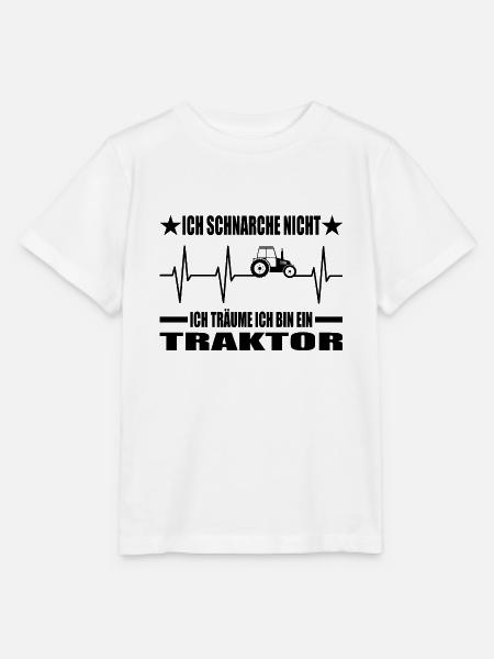 Traktor - Stanley/Stella Kinder T-Shirt MINI CREATOR - Weiß