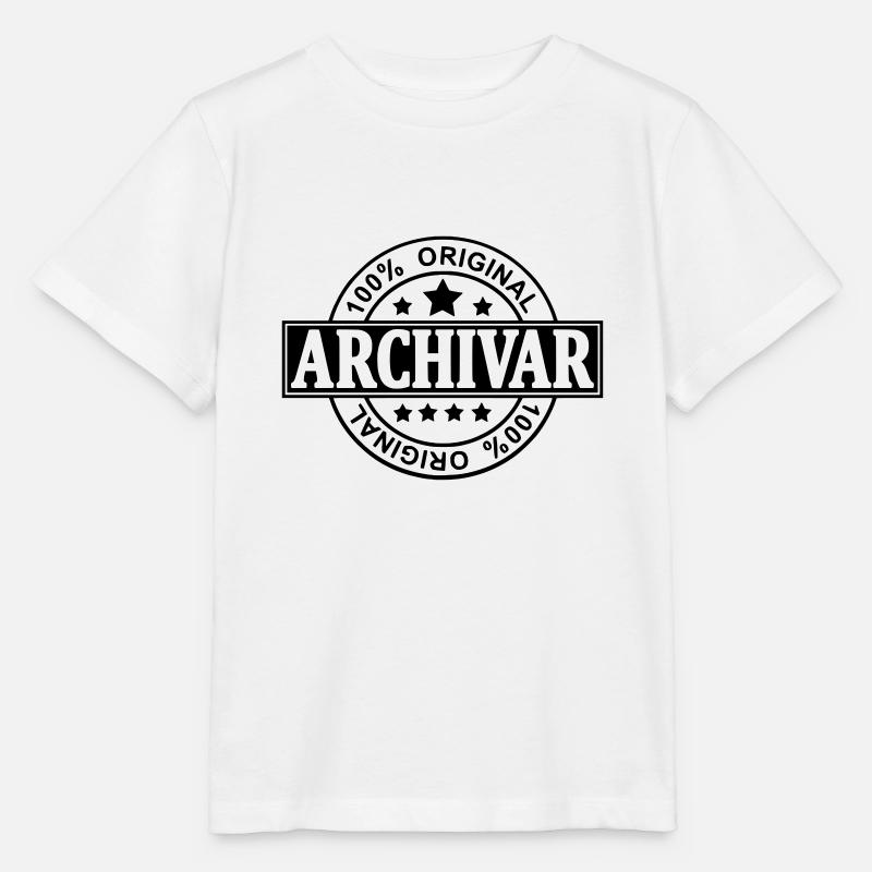 Archivar - Stanley/Stella Kinder T-Shirt MINI CREATOR  - Weiß
