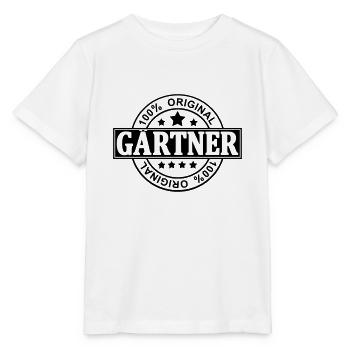 Gärtner - Stanley/Stella Kinder T-Shirt MINI CREATOR  - Weiß - Vorne - Maike (125cm)