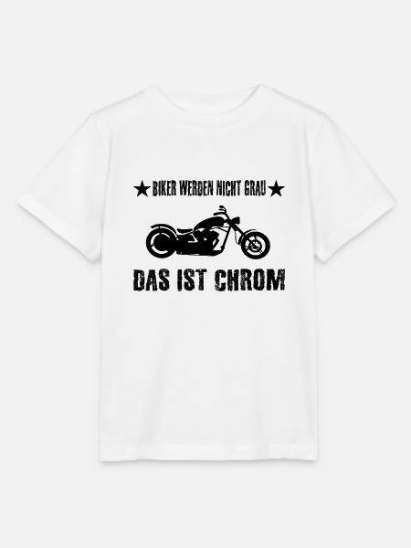 Motorrad - Stanley/Stella Kinder T-Shirt MINI CREATOR - Weiß